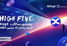 BingX پنجمین سالگرد خود را با استخر دریافت 10 میلیون USDT جشن می گیرد.