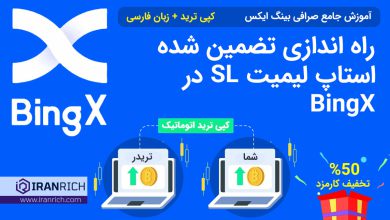 راه اندازی تضمین شده استاپ لیمیت SL در بینگ ایکس BingX