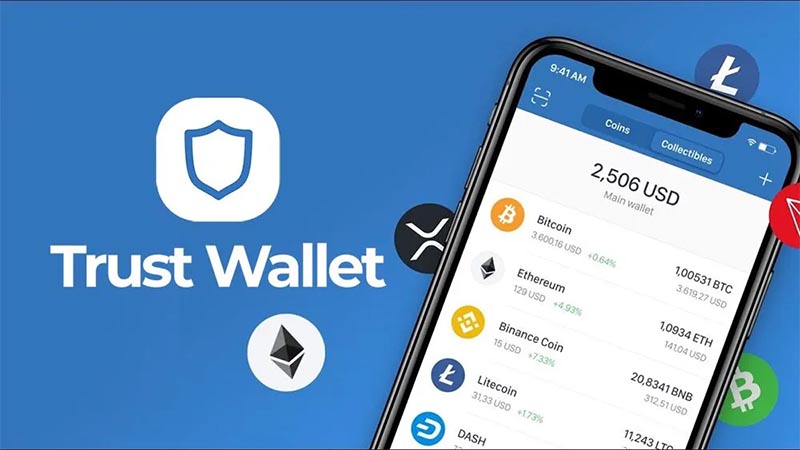 کیف پول تراست ولت (Trust Wallet) یک نرم افزار کیف پول برای ارزهای دیجیتال بر پایه بلاکچین است که قابلیت مدیریت و ذخیره ارزهای دیجیتال را در یک مکان امن فراهم می‌کند. 