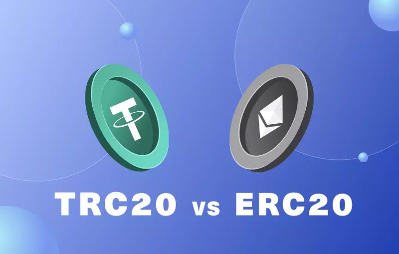 مقایسه جامع ERC20 و TRC20، دو استاندارد محبوب توکن سازی