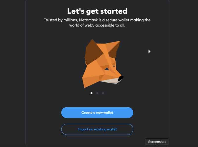 نصب metamask