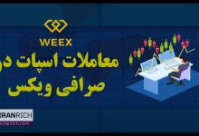 معاملات اسپات صرافی ویکس weex