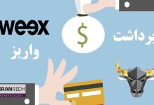 واریز و برداشت در صرافی ویکس weex