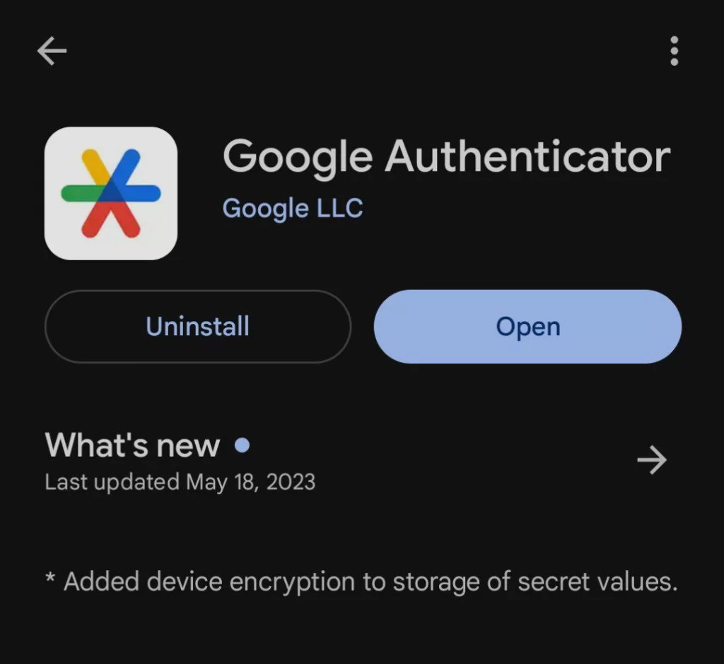 5. دانلود و نصب Google Authenticator