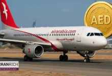 ایرعربیا پرداخت با استیبل‌کوین AED را در امارات می‌پذیرد