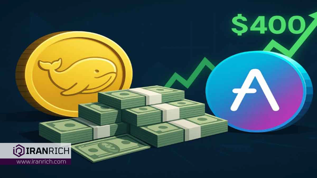 نهنگها ۵ میلیون دلار AAVE خریدند؛ آیا قیمت به ۴۰۰ دلار میرسد؟