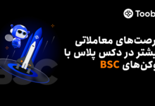 Toobit با ادغام Binance Smart Chain (BSC) در دکس پلاس، اکوسیستم معاملات درون‌زنجیره‌ای خود را گسترش می‌دهد