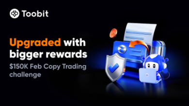 بازگشت چالش معاملاتی کپی‌ترید Toobit با جوایزی ویژه‌تر به ارزش 150 هزار دلار