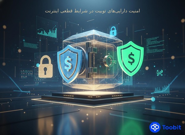 امنیت دارایی‌ های Toobit در شرایط قطعی اینترنت