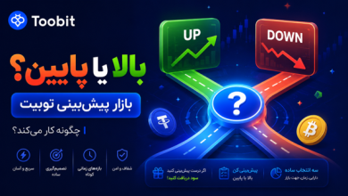 آموزش کامل بازار پیش بینی (Toobit Prediction) + ثبت نام در صرافی توبیت